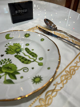 Carregar imagem no visualizador da galeria, Prato Sobremesa Floral Verde