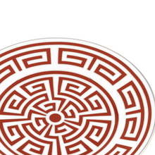 Carregar imagem no visualizador da galeria, Prato Pão Labirinto Scarlatto