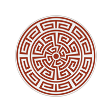 Carregar imagem no visualizador da galeria, Prato Sobremesa Labirinto Scarlatto