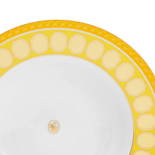 Carregar imagem no visualizador da galeria, Prato Fundo Swarovski Amarelo