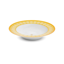 Carregar imagem no visualizador da galeria, Prato Fundo Swarovski Amarelo