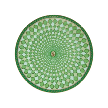 Carregar imagem no visualizador da galeria, Prato Pão Swarovski Verde