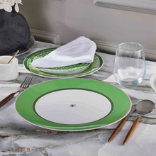 Carregar imagem no visualizador da galeria, Prato Raso Swarovski Verde
