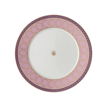 Carregar imagem no visualizador da galeria, Prato Sobremesa Swarovski Rosa