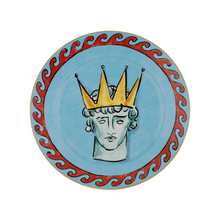 Carregar imagem no visualizador da galeria, Prato Raso Viaggio Di Nettuno Azul