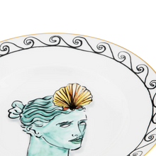 Carregar imagem no visualizador da galeria, Prato Fundo Viaggio Di Nettuno Branco