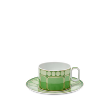 Carregar imagem no visualizador da galeria, Xícara de Chá Swarovski Verde