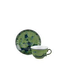 Carregar imagem no visualizador da galeria, Xícara de Chá Oriente Italiano Malachite
