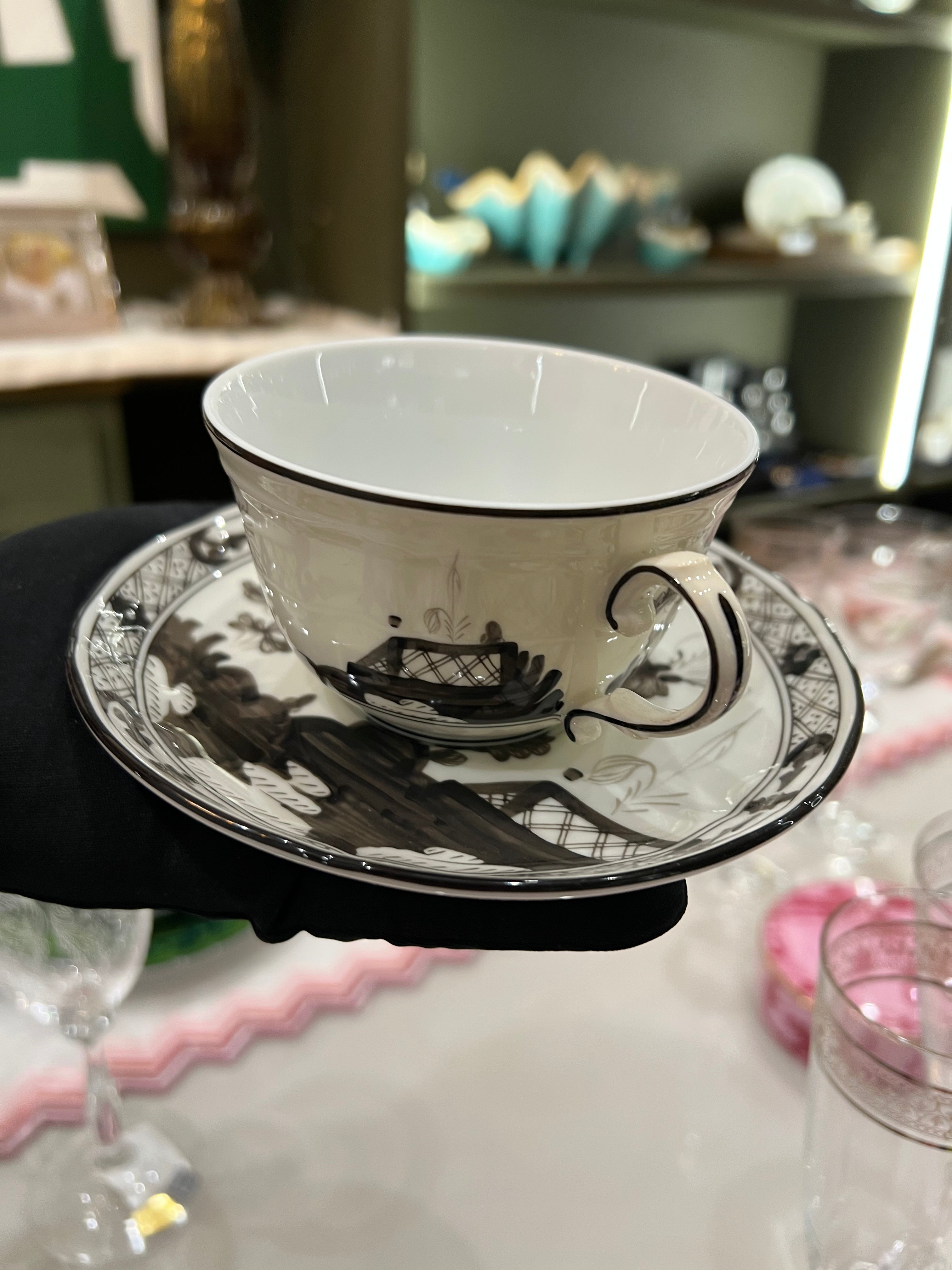 Xícara de Chá Oriente Italiano Albus