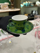 Carregar imagem no visualizador da galeria, Xícara de Chá Oriente Italiano Malachite
