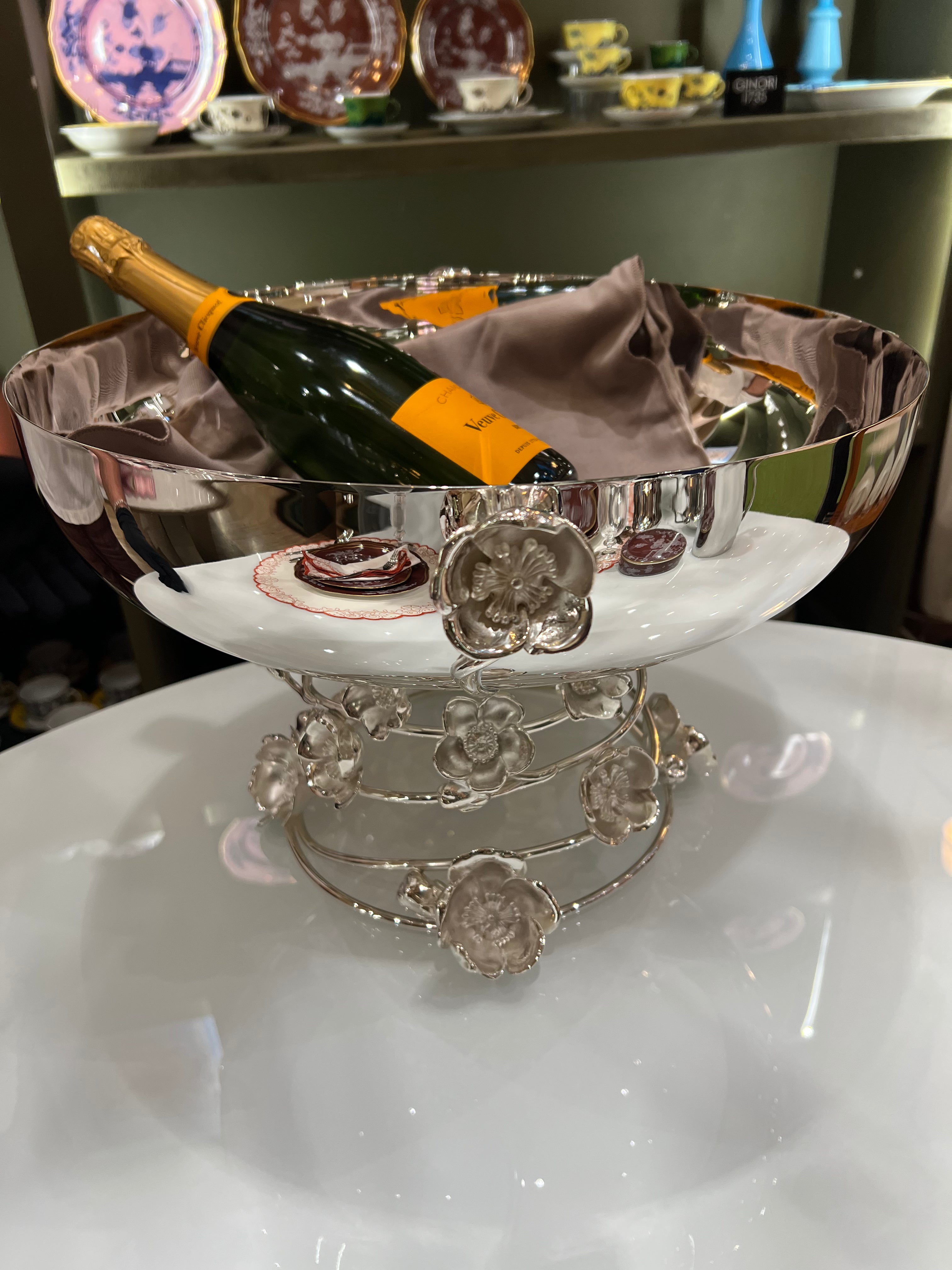 Champanheira Orfevrerie Royale em Prata