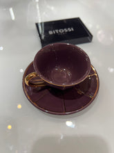 Carregar imagem no visualizador da galeria, Xícara de Café Roxa Vintage
