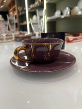 Carregar imagem no visualizador da galeria, Xícara de Chá Roxa Vintage

