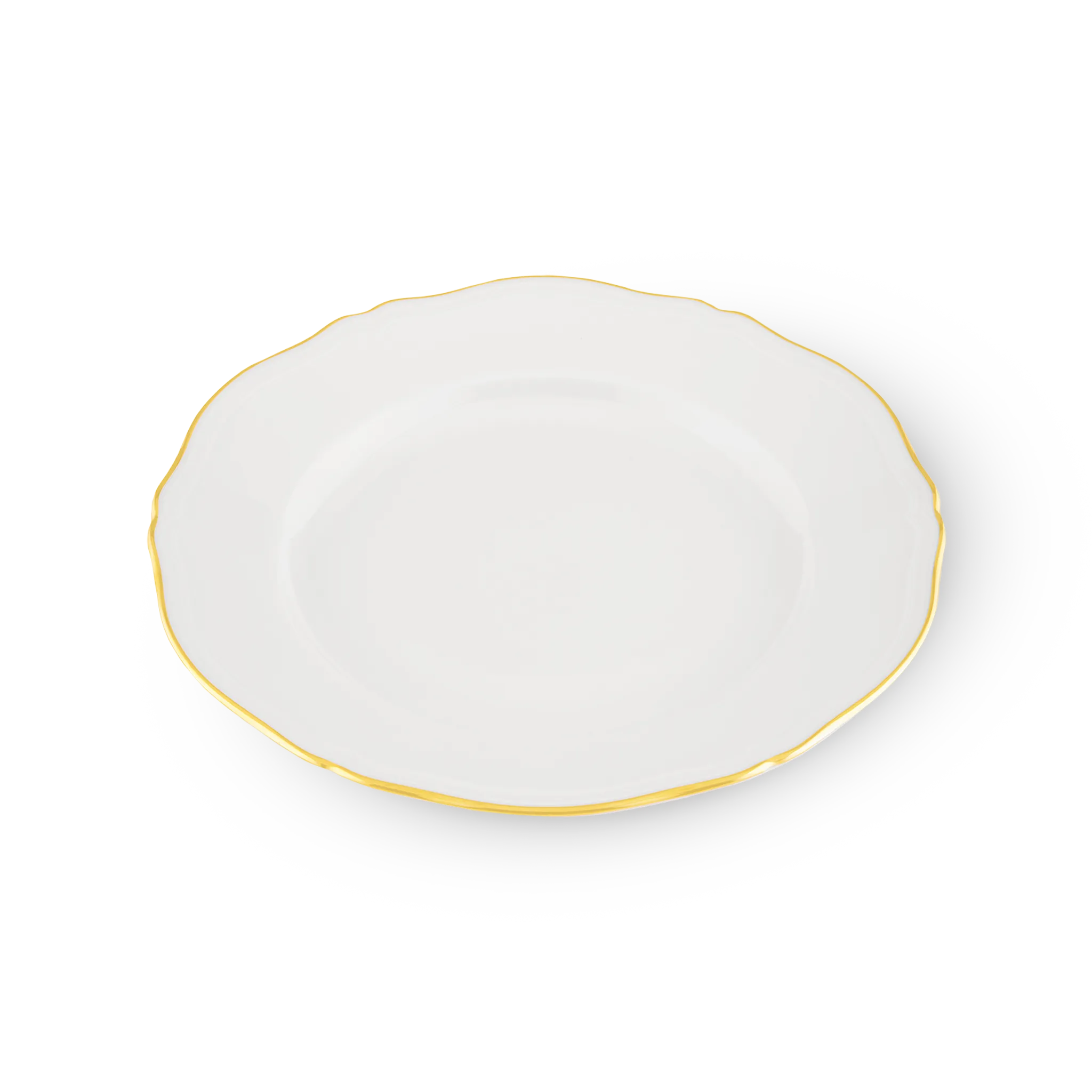 Prato Raso Corona Ouro