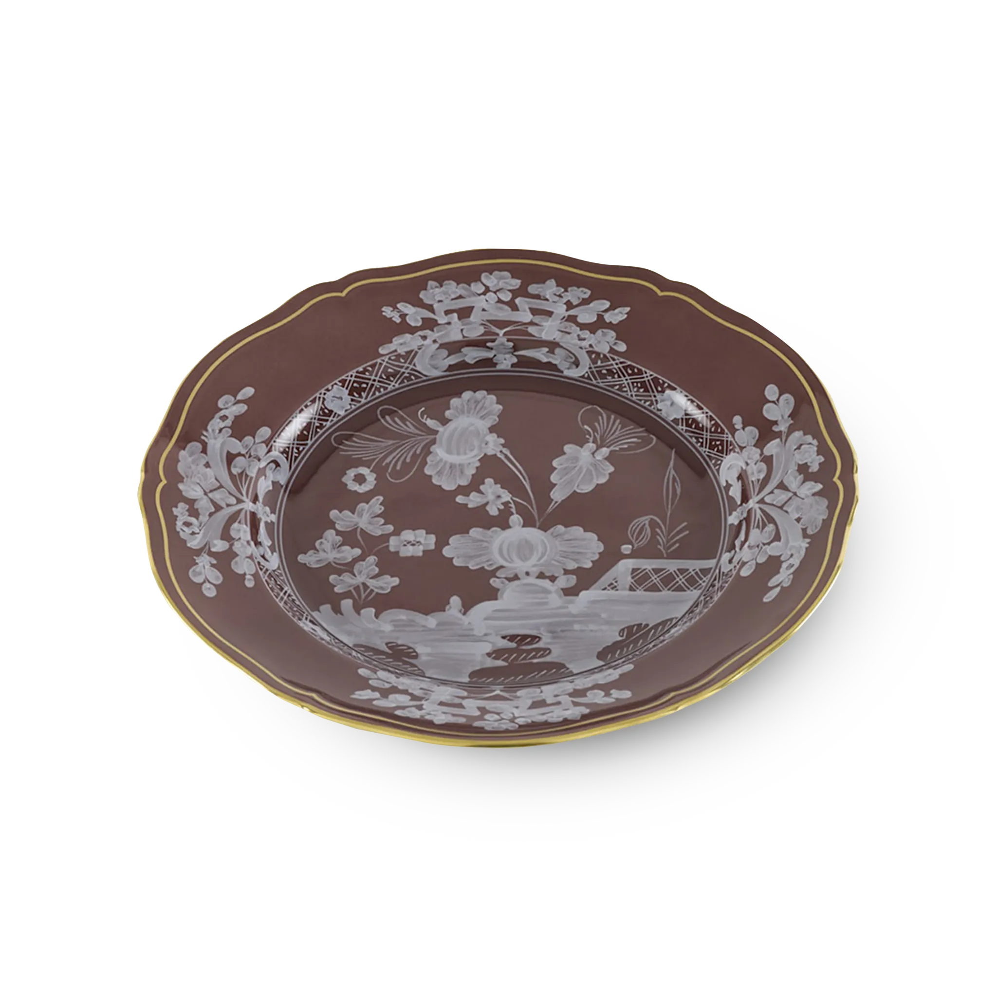 Prato Sobremesa Oriente Italiano Castagna