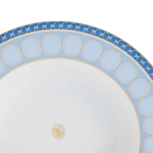 Carregar imagem no visualizador da galeria, Prato Fundo Swarovski Azul
