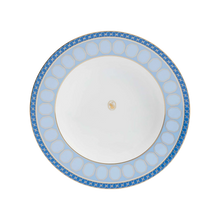 Carregar imagem no visualizador da galeria, Prato Fundo Swarovski Azul

