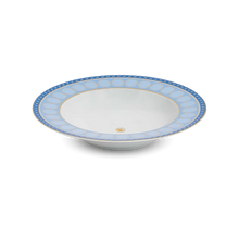 Carregar imagem no visualizador da galeria, Prato Fundo Swarovski Azul
