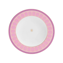 Carregar imagem no visualizador da galeria, Prato Fundo Swarovski Rosa
