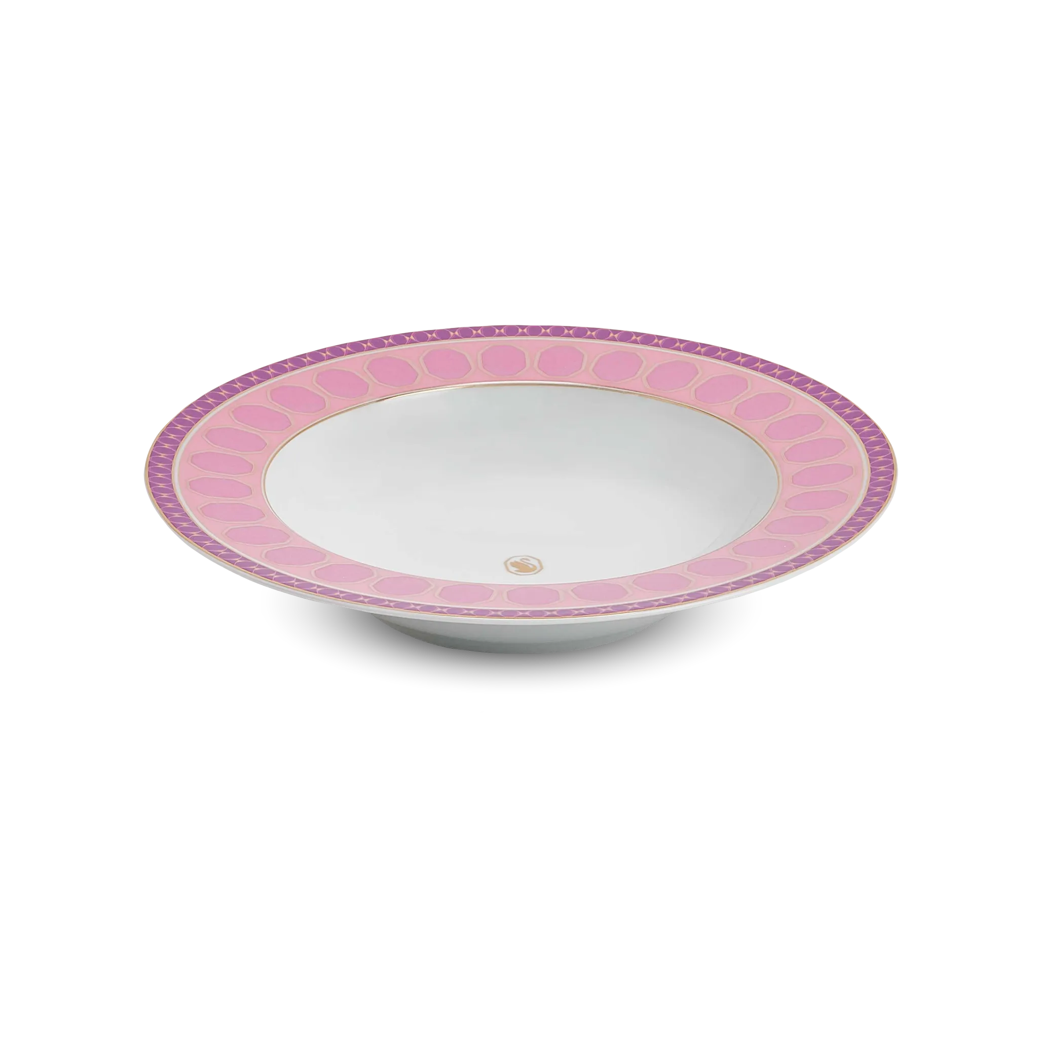 Prato Fundo Swarovski Rosa