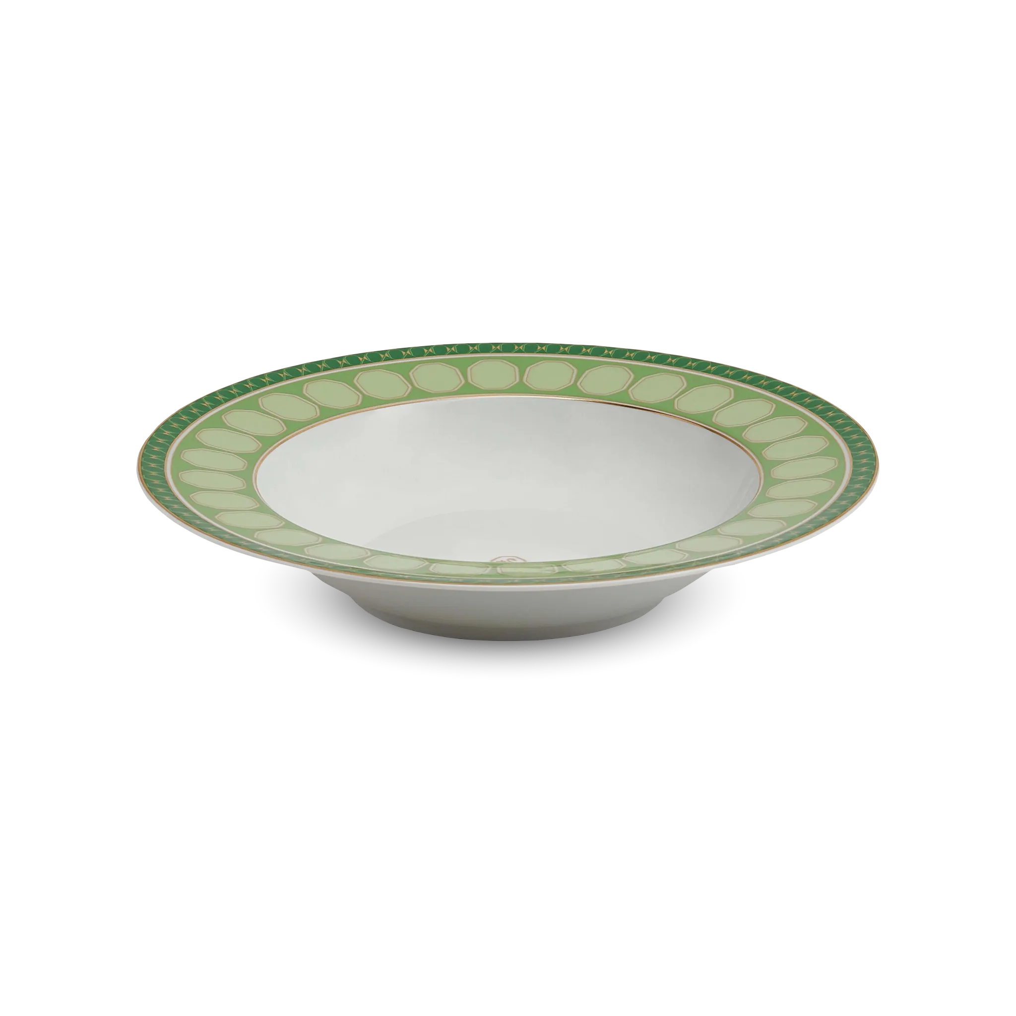 Prato Fundo Swarovski Verde