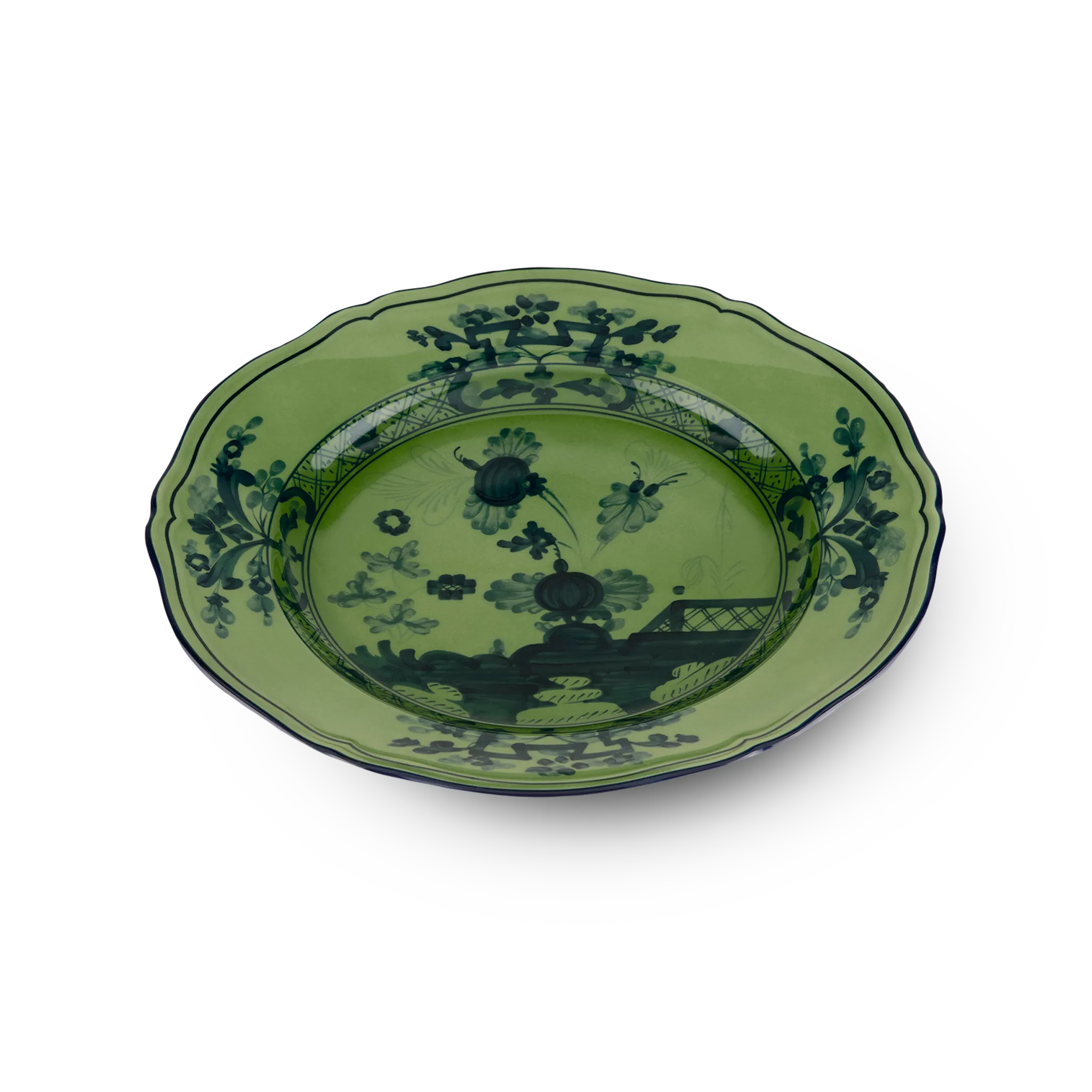 Prato Sobremesa Oriente Italiano Malachite