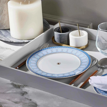 Carregar imagem no visualizador da galeria, Prato Sobremesa Swarovski Azul
