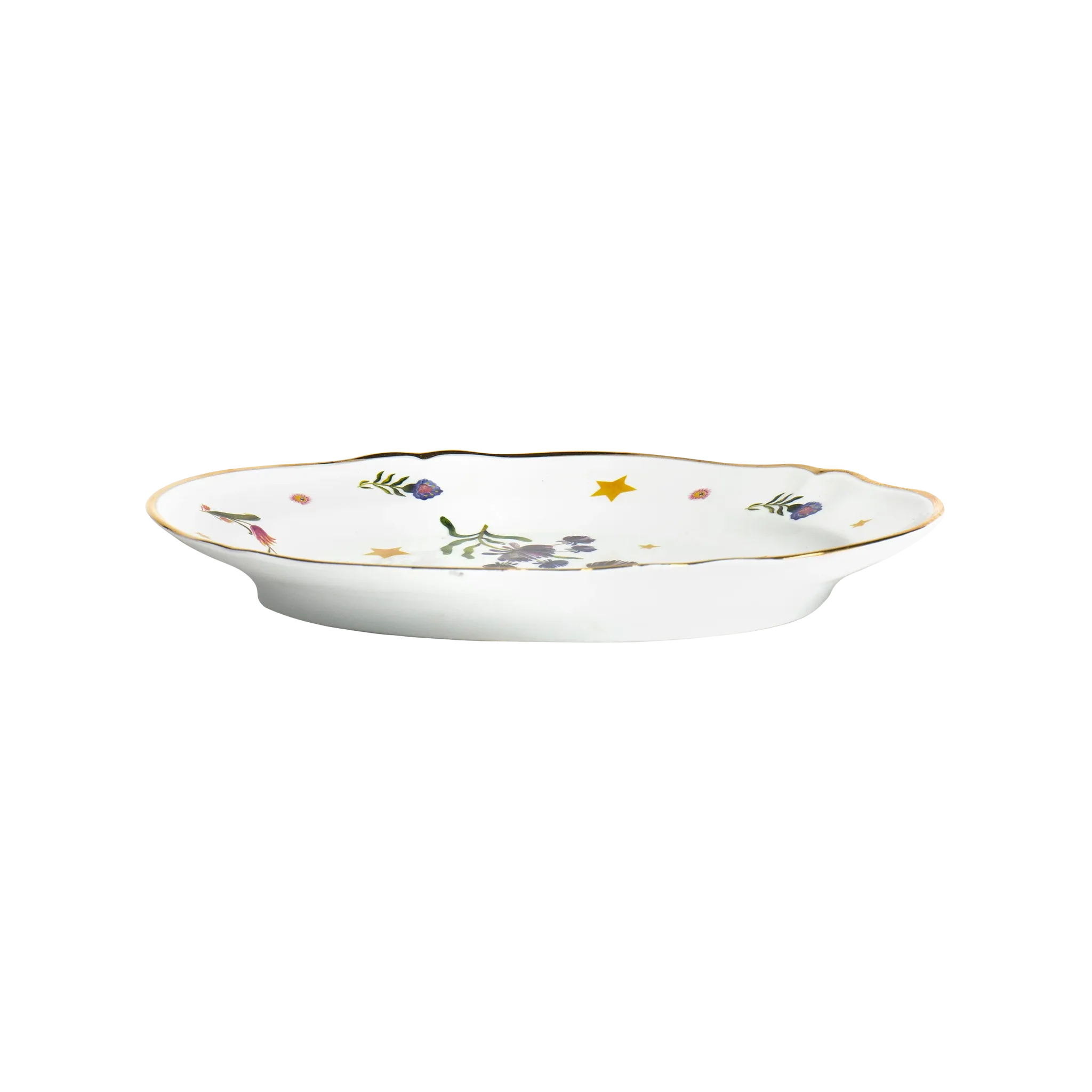 Travessa Oval Floral Vintage