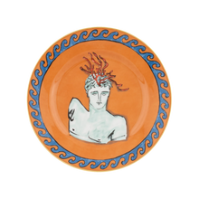 Carregar imagem no visualizador da galeria, Prato Sobremesa Viaggio Di Nettuno Laranja

