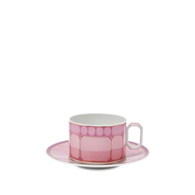 Carregar imagem no visualizador da galeria, Xícara de Chá Swarovski Rosa
