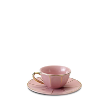 Carregar imagem no visualizador da galeria, Xícara de Café Rosa Vintage
