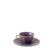 Carregar imagem no visualizador da galeria, Xícara de Café Roxa Vintage
